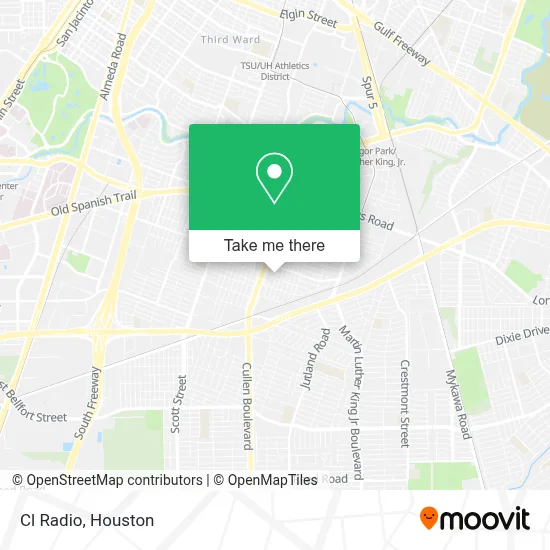 Cl Radio map