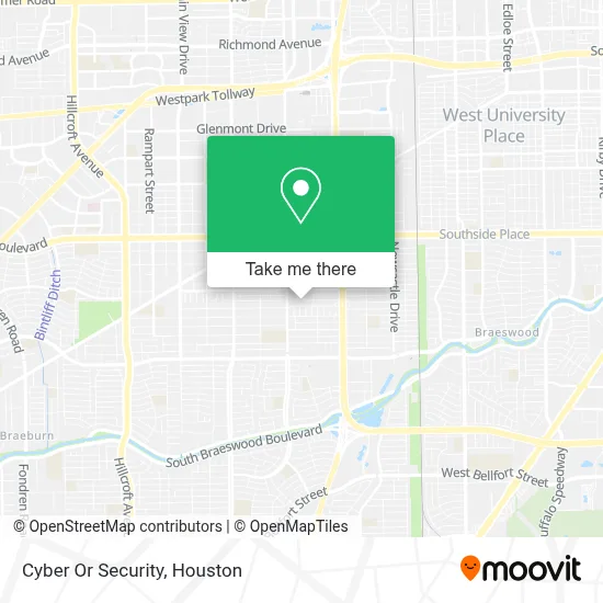 Cyber Or Security map