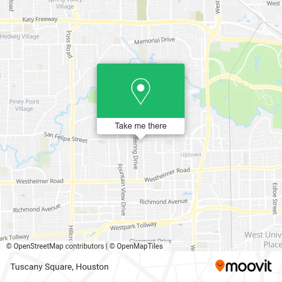 Tuscany Square map