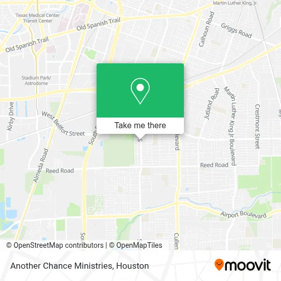 Another Chance Ministries map