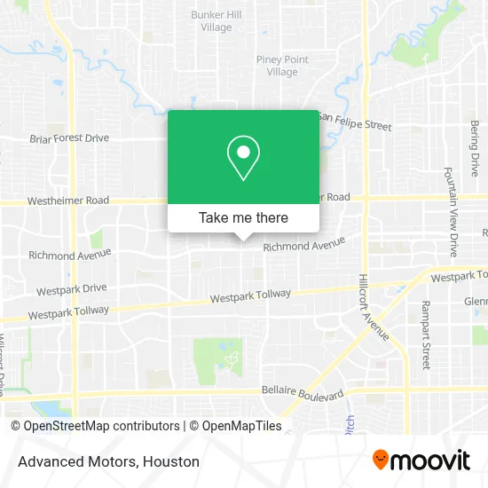 Advanced Motors map