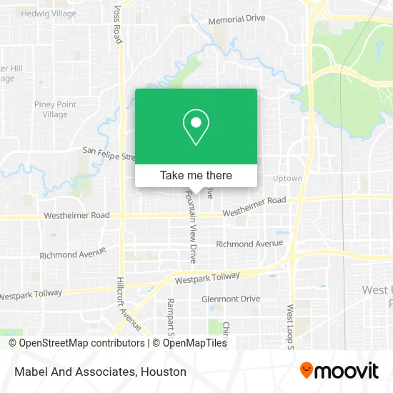 Mabel And Associates map