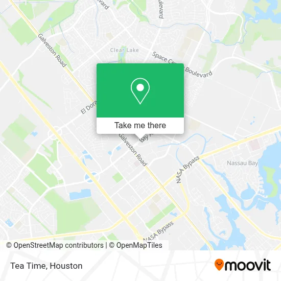 Tea Time map