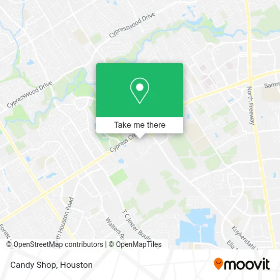 Candy Shop map