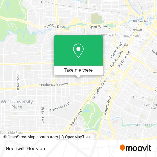 Goodwill map