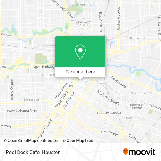 Pool Deck Cafe map