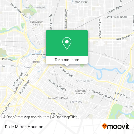 Dixie Mirror map