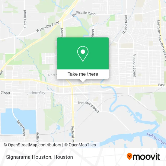 Signarama Houston map