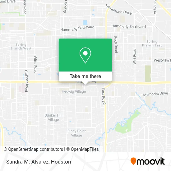 Sandra M. Alvarez map