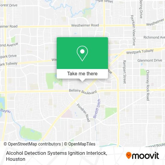 Alcohol Detection Systems Ignition Interlock map