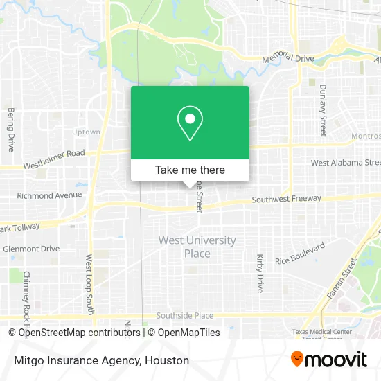 Mitgo Insurance Agency map