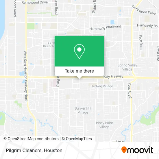 Pilgrim Cleaners map