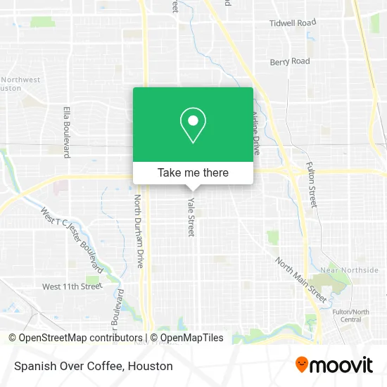 Spanish Over Coffee map