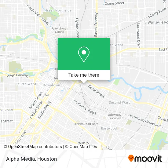 Alpha Media map