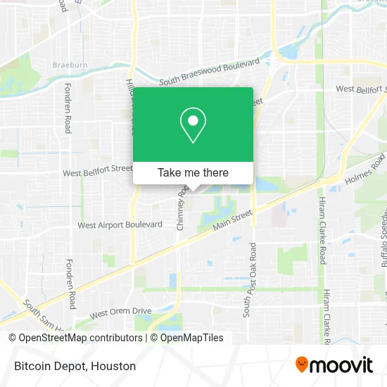 Bitcoin Depot map