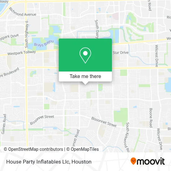 House Party Inflatables Llc map
