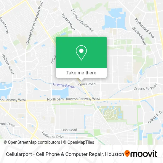 Cellularport - Cell Phone & Computer Repair map