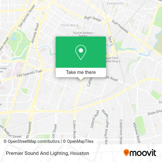 Premier Sound And Lighting map