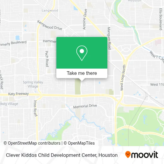 Clever Kiddos Child Development Center map