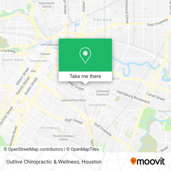Outlive Chiropractic & Wellness map