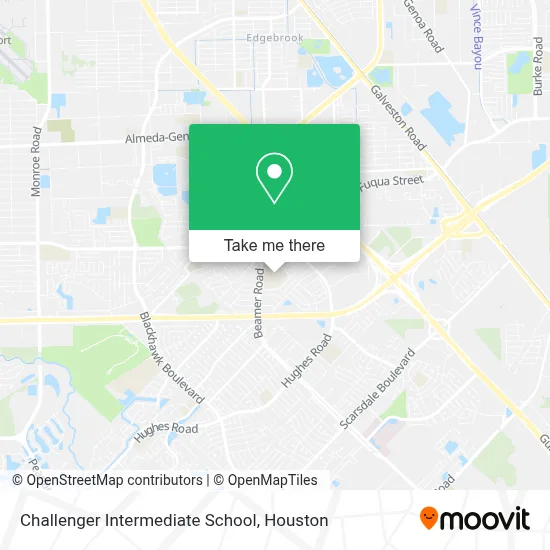 Challenger Intermediate School map