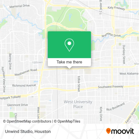 Unwind Studio map