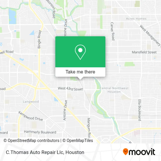 C.Thomas Auto Repair Llc map