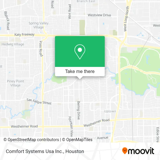 Comfort Systems Usa Inc. map