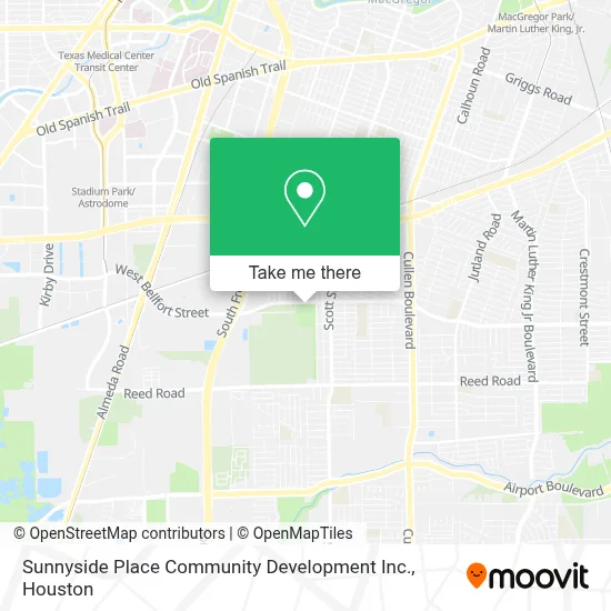 Sunnyside Place Community Development Inc. map
