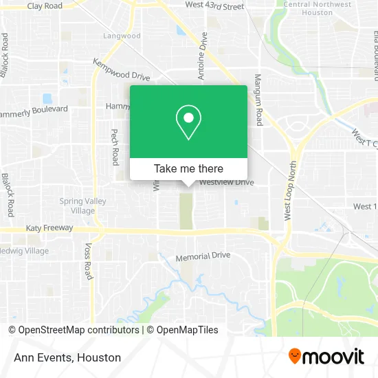 Ann Events map