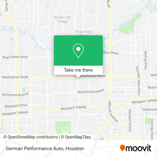 German Performance Auto map