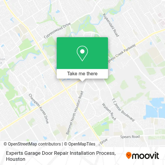 Experts Garage Door Repair Installation Process map