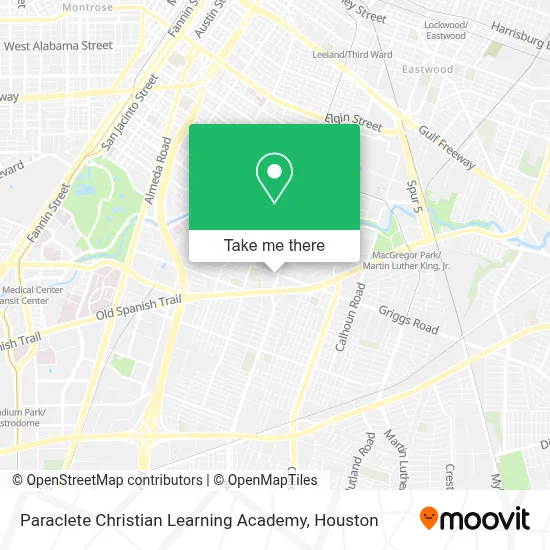 Paraclete Christian Learning Academy map