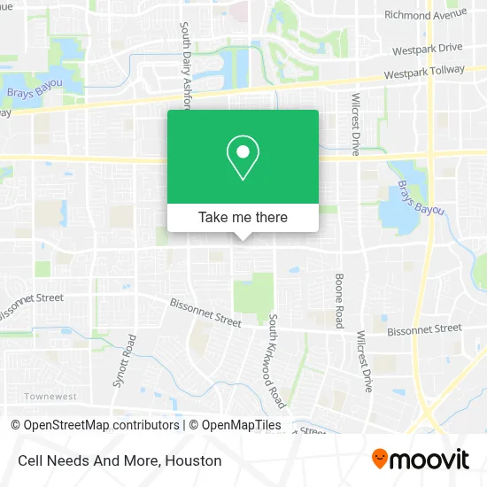 Cell Needs And More map
