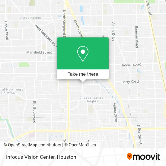 Infocus Vision Center map