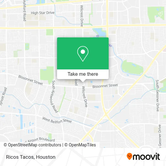 Ricos Tacos map