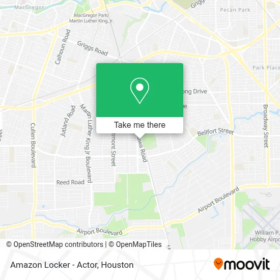 Amazon Locker - Actor map