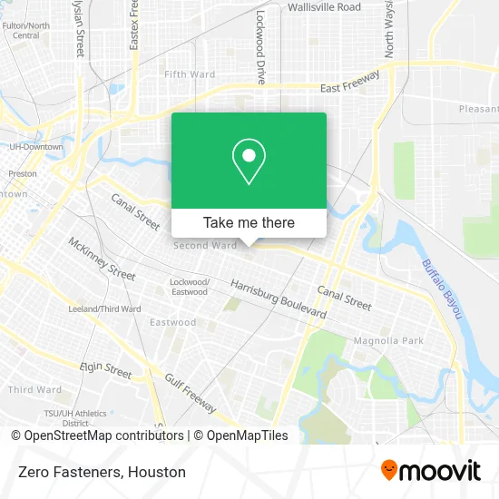 Zero Fasteners map