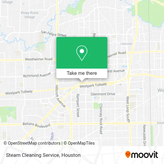 Steam Cleaning Service map