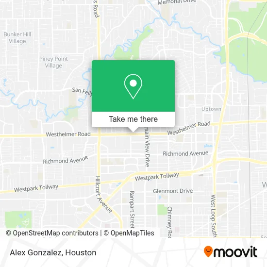 Alex Gonzalez map