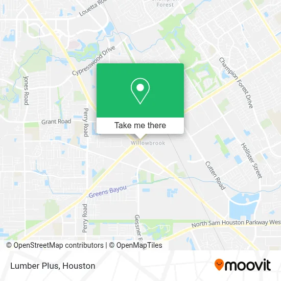 Lumber Plus map