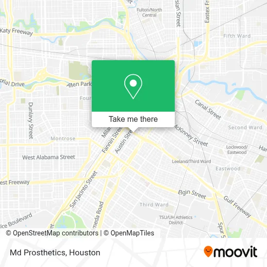 Md Prosthetics map
