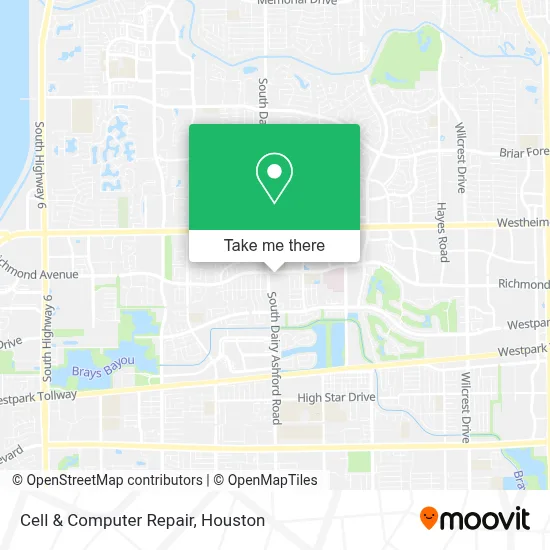 Cell & Computer Repair map