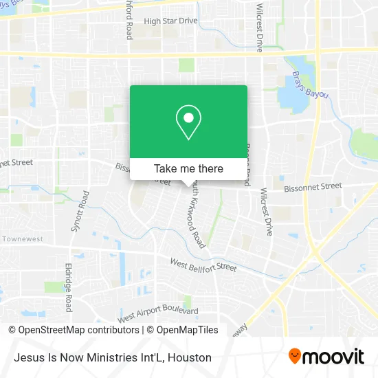 Jesus Is Now Ministries Int'L map