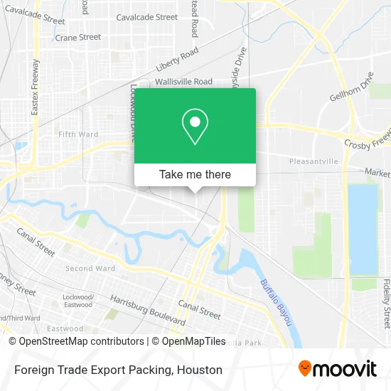 Foreign Trade Export Packing map