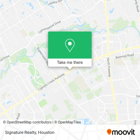 Signature Realty map