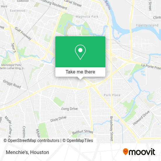Menchie's map