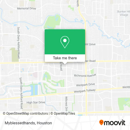 Myblessedhands map
