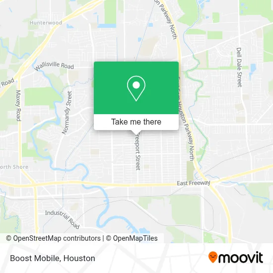 Boost Mobile map
