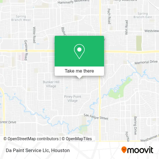 Da Paint Service Llc map